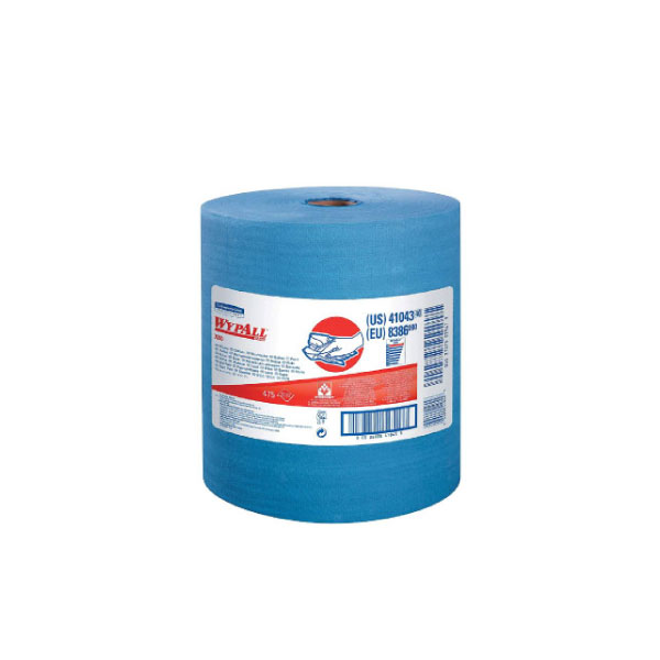 Blue WypALL X80 Roll Wipers 475/Roll