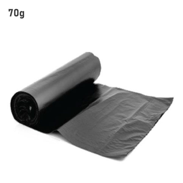 70Gallon Black Plastic Trash Bags 10x20