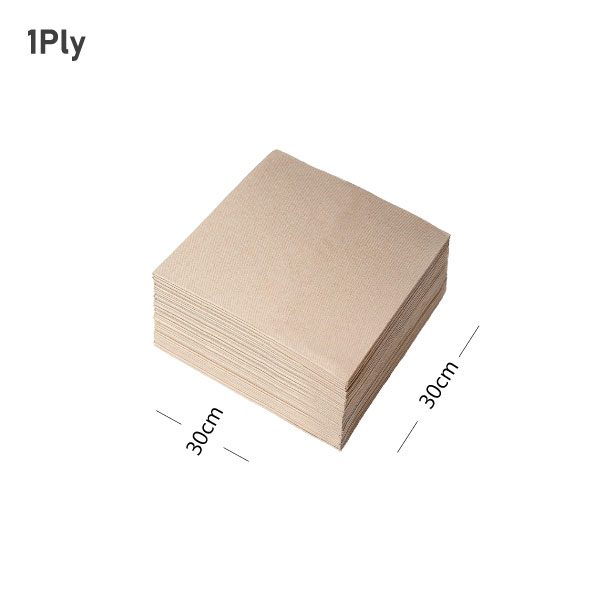 Browne Paper Napkin 30x30cm 1Ply 4000/ctn